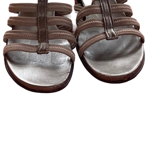 Munro Brown Sling Back Sandal Size 6.5 - Picture 5 of 7